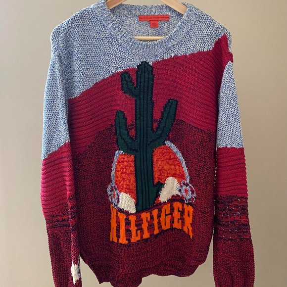 Tommy Hilfiger Sweaters - Tommy Hilfiger Collection Graphic Intarsia Jumper, Ready-to-Wear 2017